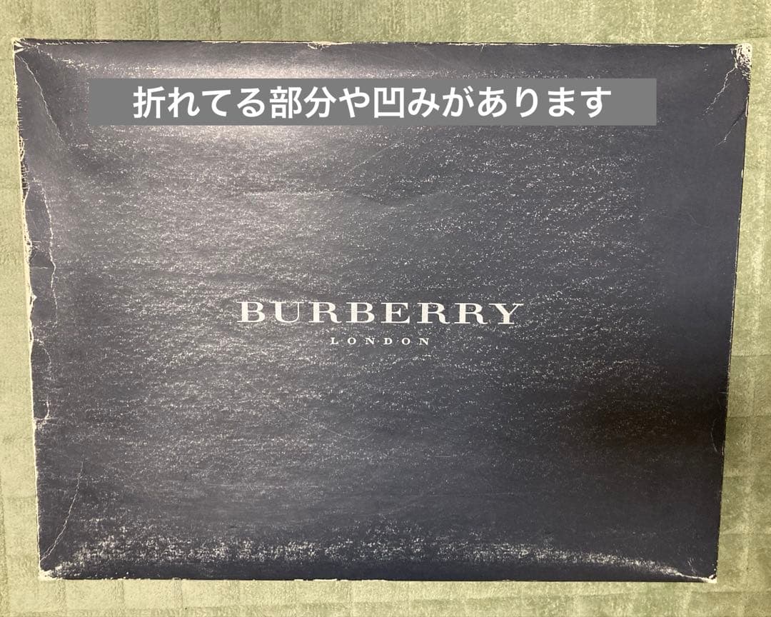 ✨未使用✨BURBERRY　シール織綿毛布　140×200cm ブルー