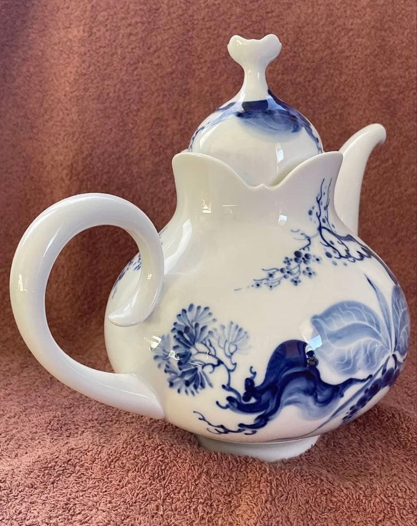 Meissen マイセン ブルーオーキッド　コーヒーポット