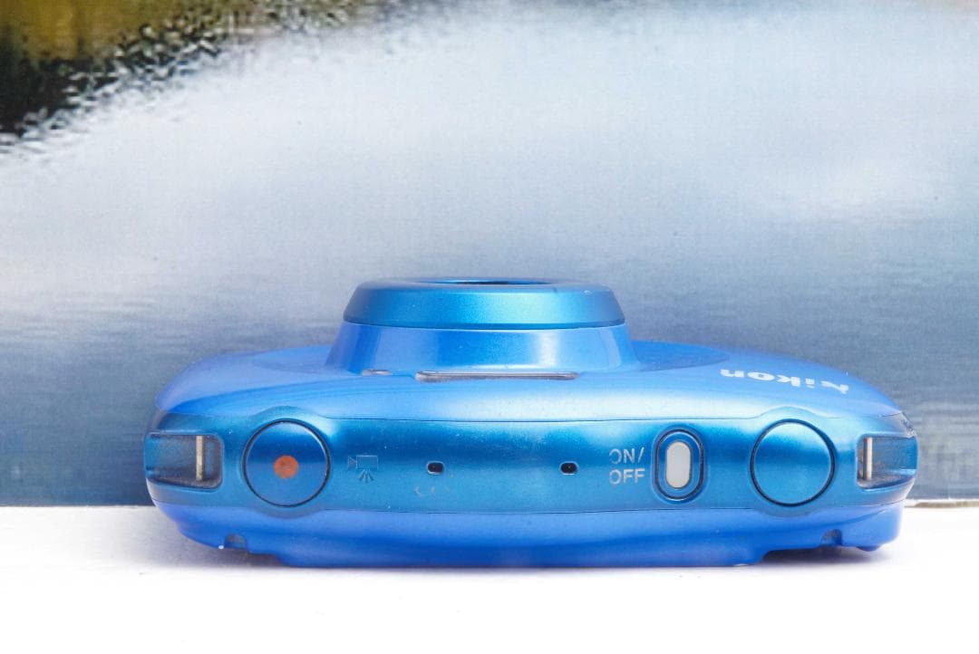 【美品】ニコンNikon COOLPIX W100 防水デジタルカメラ ブルー