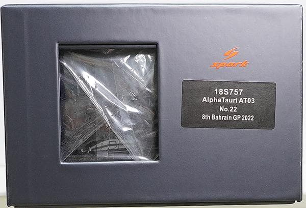 スパーク 1/18 AT03 スクーデリア アルファタウリ 8位 角田裕毅