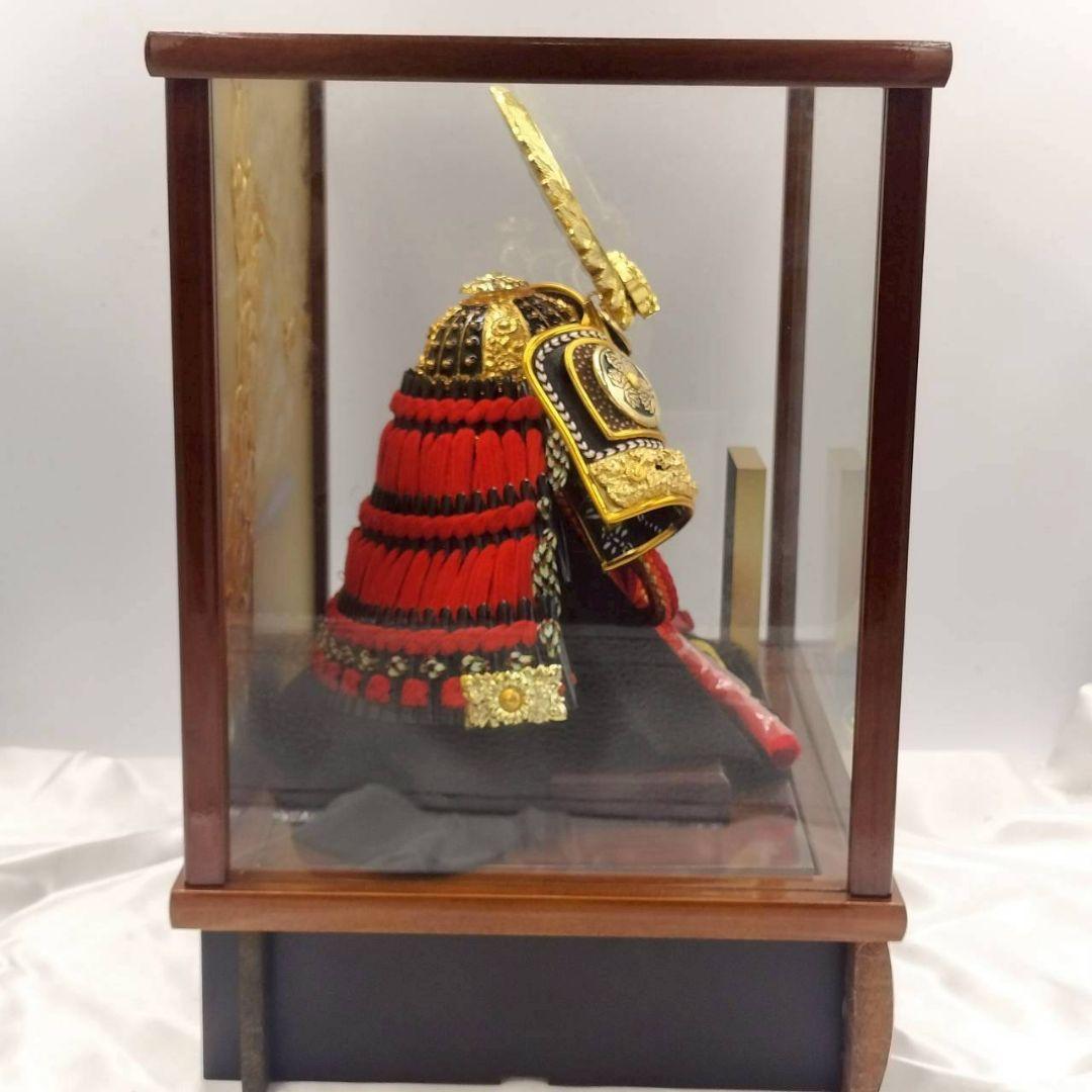 259 徳川家康公 兜 正絹 平安水宝作 子供の日