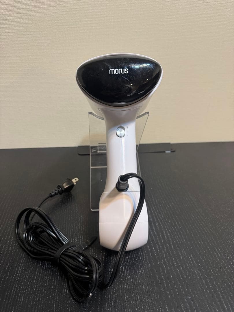 Morus V6 真空吸着式衣類スチーマー　ホワイト