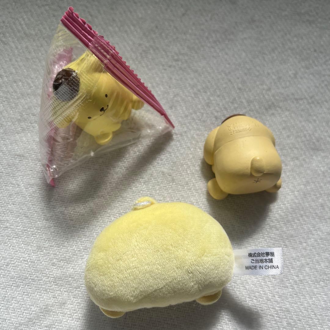 【3時間限定値下げ中】ポムポムプリンまとめ売り、12点、ぬいぐるみ、キーホルダー