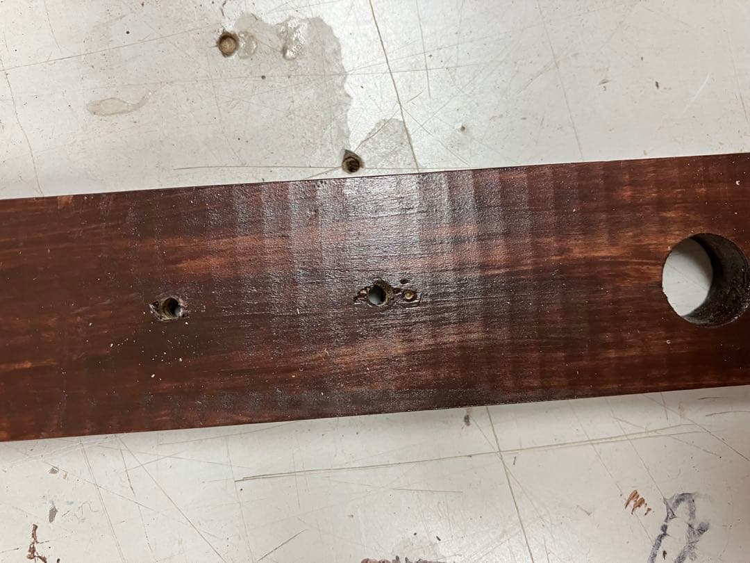 木製　ツリー型　ハンガーラック ダークブラウン