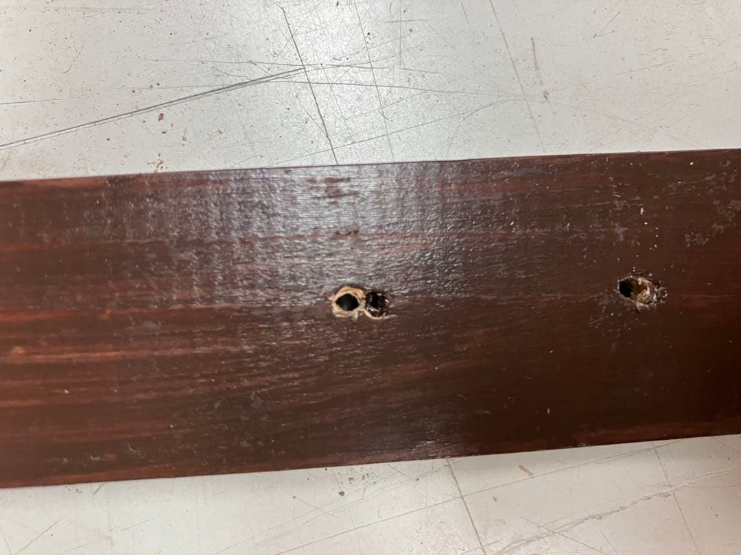 木製　ツリー型　ハンガーラック ダークブラウン