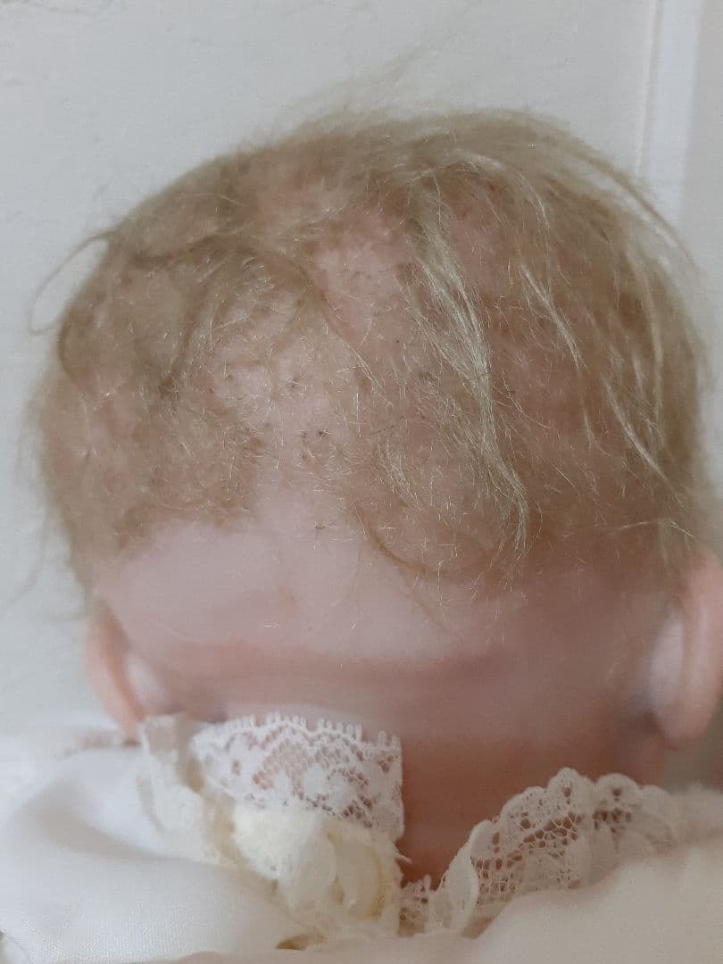 海外作家様 リボーンベビー リボーンドール 約54cm 約2.4kg 植毛タイプ