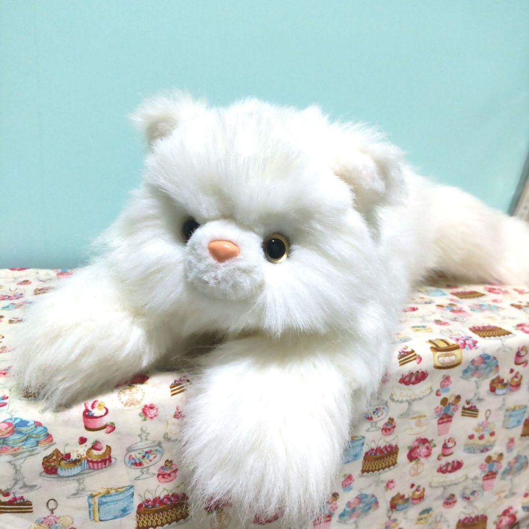 オオイケ ペルシャ猫 ぬいぐるみ 当時物