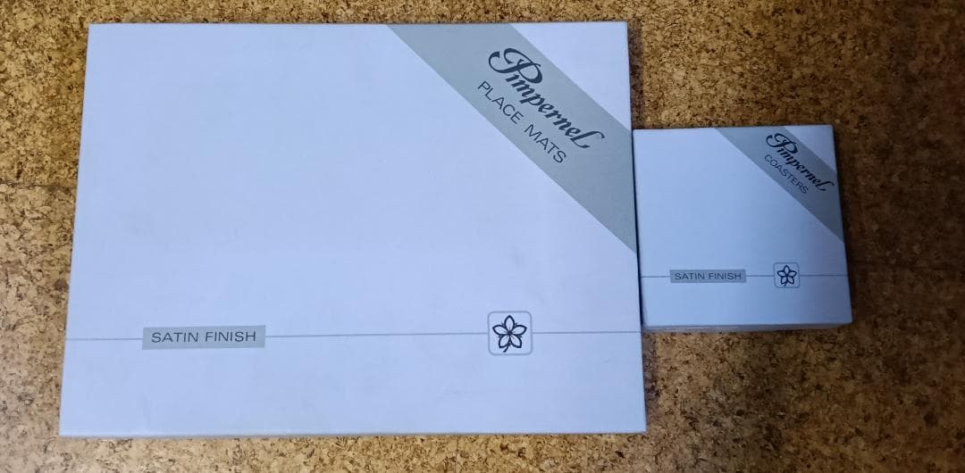 ピンパネールブランドプレイスマット＆コースター