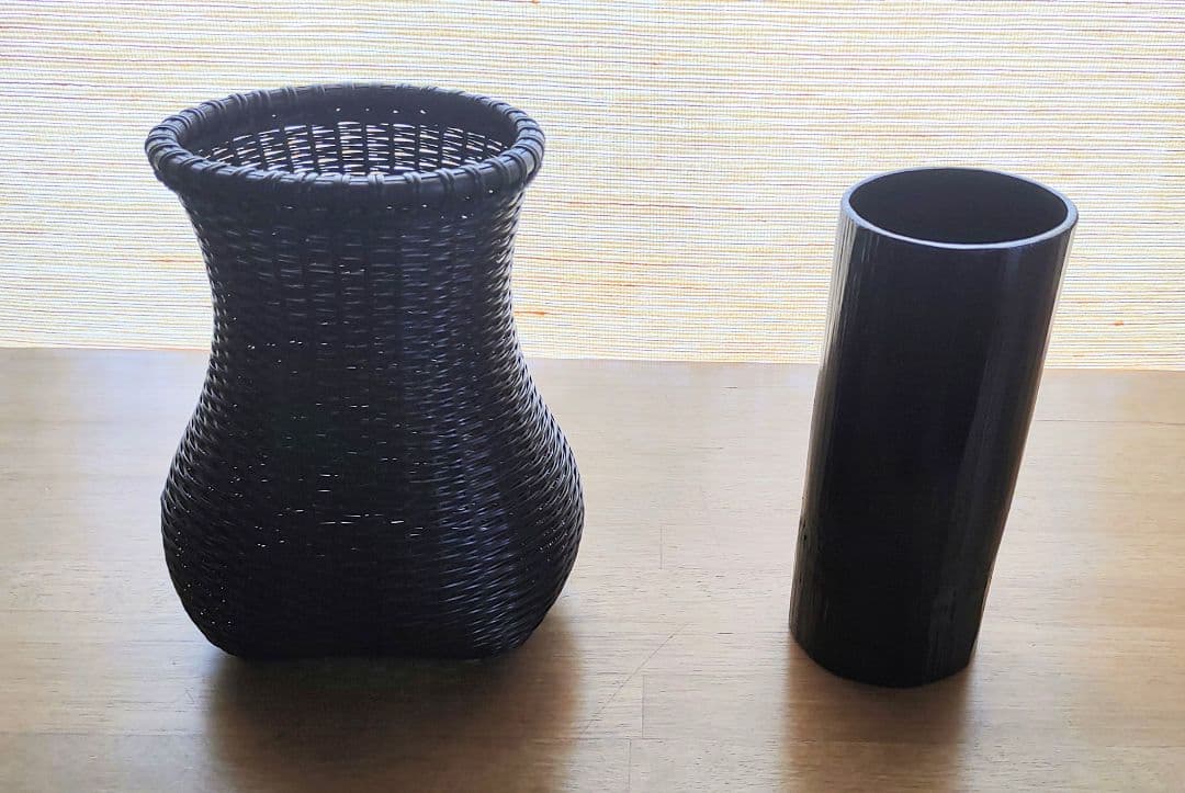 竹旬斎 竹旬斉 豊西久夫 花入 掛花入 籠花入 花篭 茶道具 茶器 裏千家