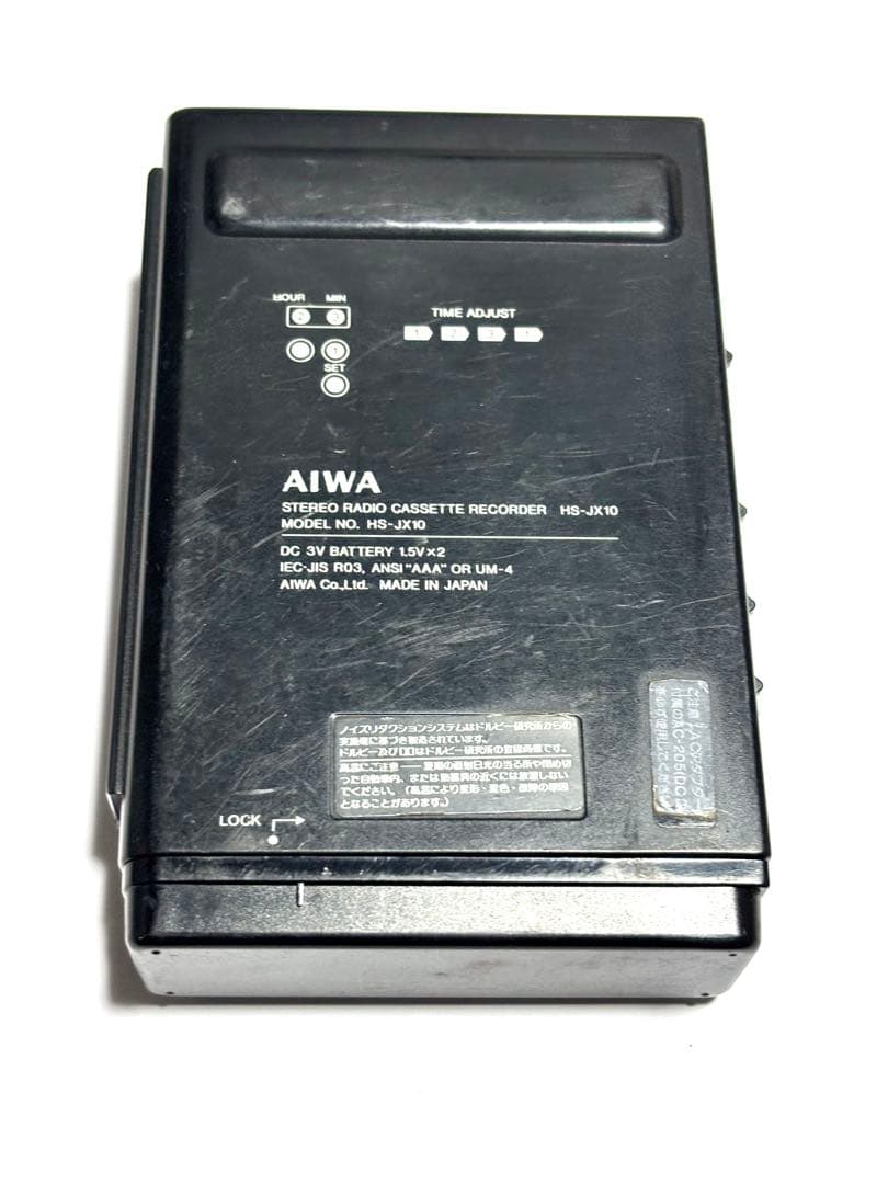 AIWA カセットプレーヤー HS-JX10 ジャンク品