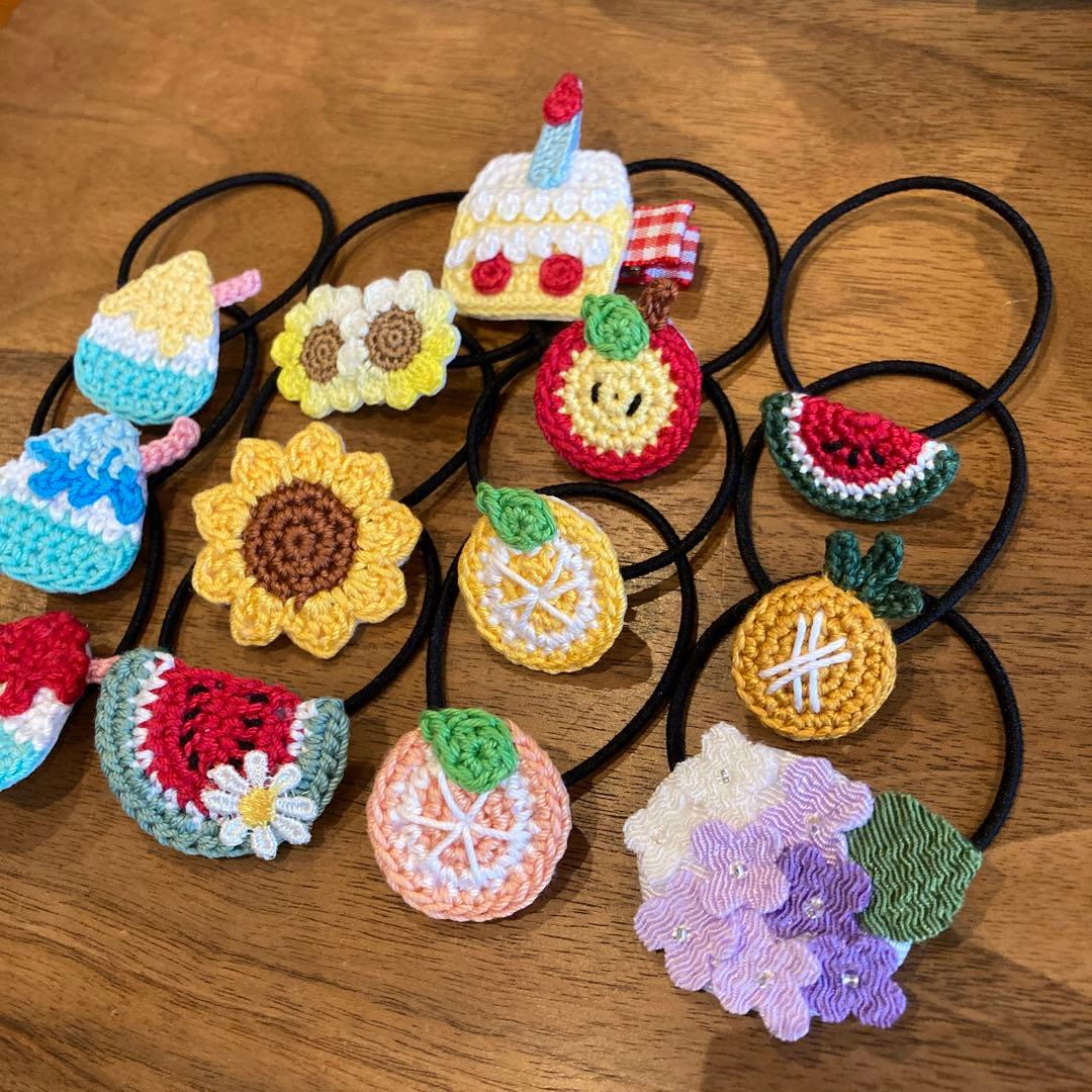 もはに様ご確認用☆ハンドメイド　ヘアゴム