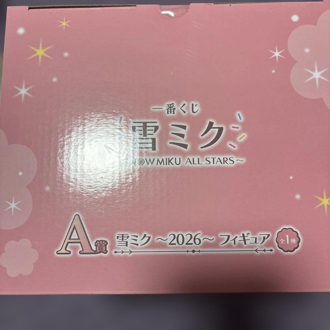 こ*ん様 A賞 雪ミク フィギュア 2026 一番くじ 初音ミク パティスリーち