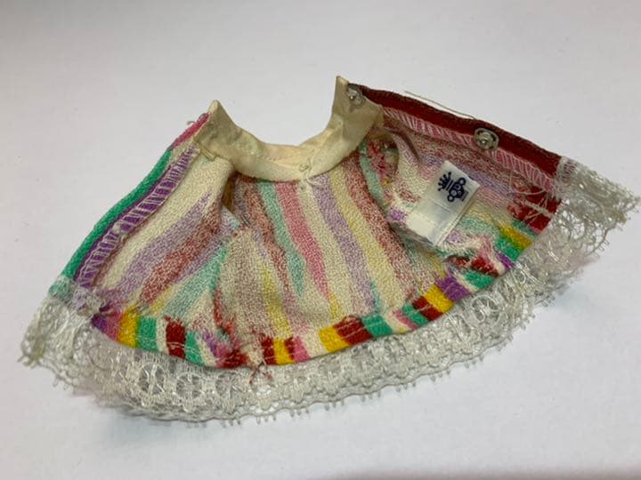 タカラ 初代リカちゃんフレンド くるみちゃん 刻印なし スタンド付き