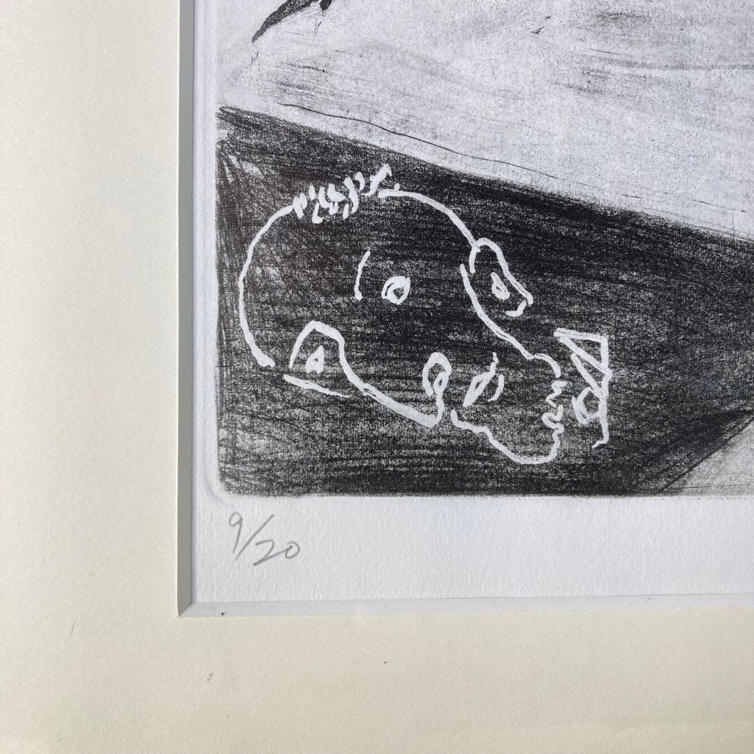 【真作】山本容子「Mild Matisse」1982年 銅版画 直筆サイン 版画