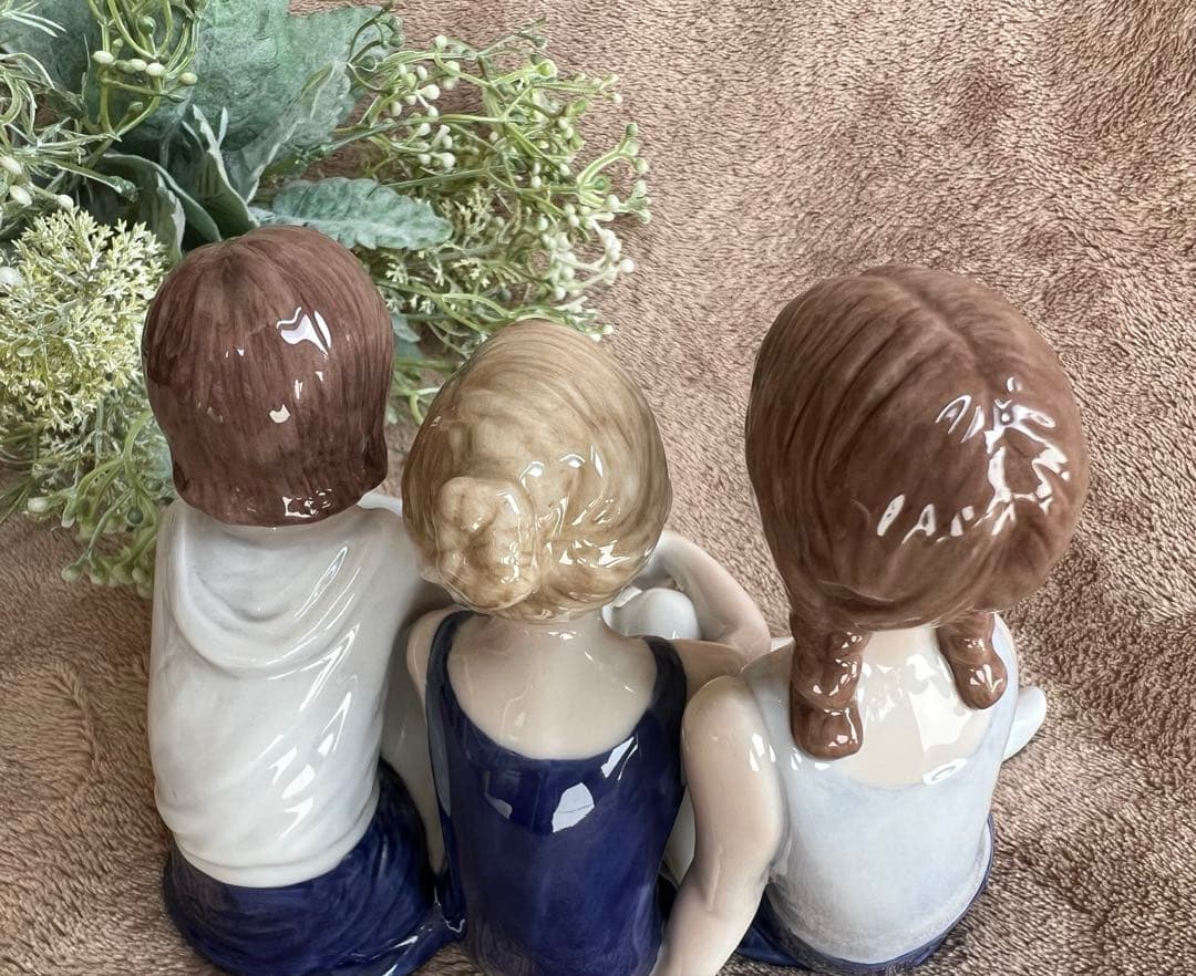 兼*マ様 【希少】ロイヤルコペンハーゲン バレリーナ フィギュリン 3人の少女