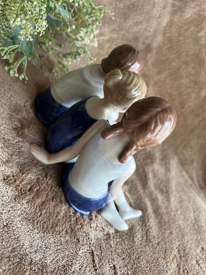 兼*マ様 【希少】ロイヤルコペンハーゲン バレリーナ フィギュリン 3人の少女