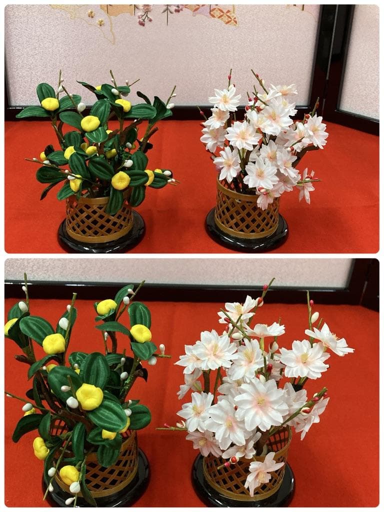 D2 雛人形　ひな人形三段飾り　訳あり特価　巾85㎝×三段　ひな祭り三段