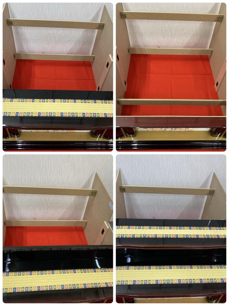 D2 雛人形　ひな人形三段飾り　訳あり特価　巾85㎝×三段　ひな祭り三段