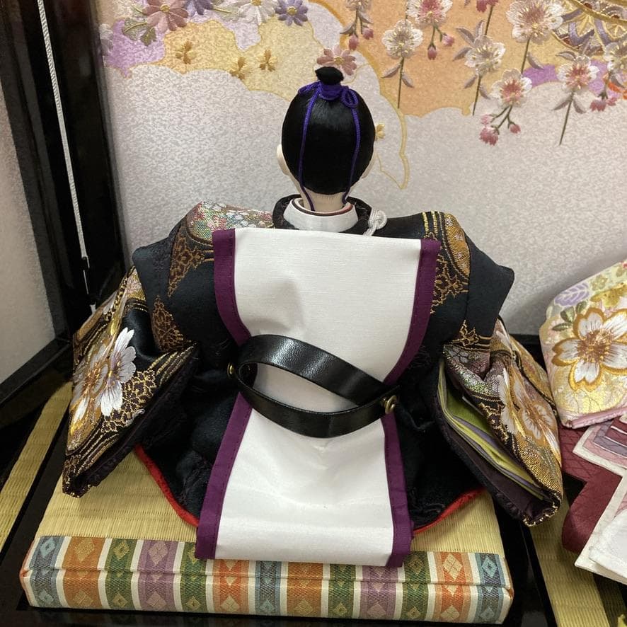 D2 雛人形　ひな人形三段飾り　訳あり特価　巾85㎝×三段　ひな祭り三段