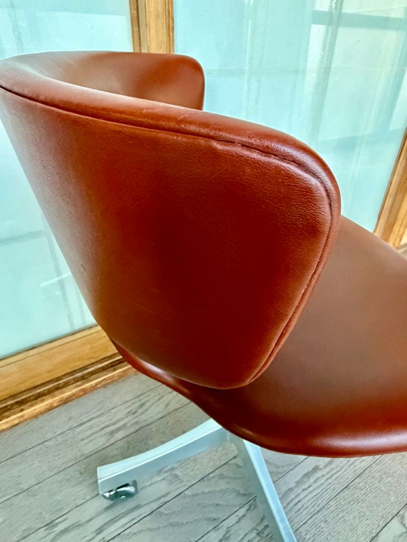 剣持勇カブトチェア　天童木工製　ブラウン