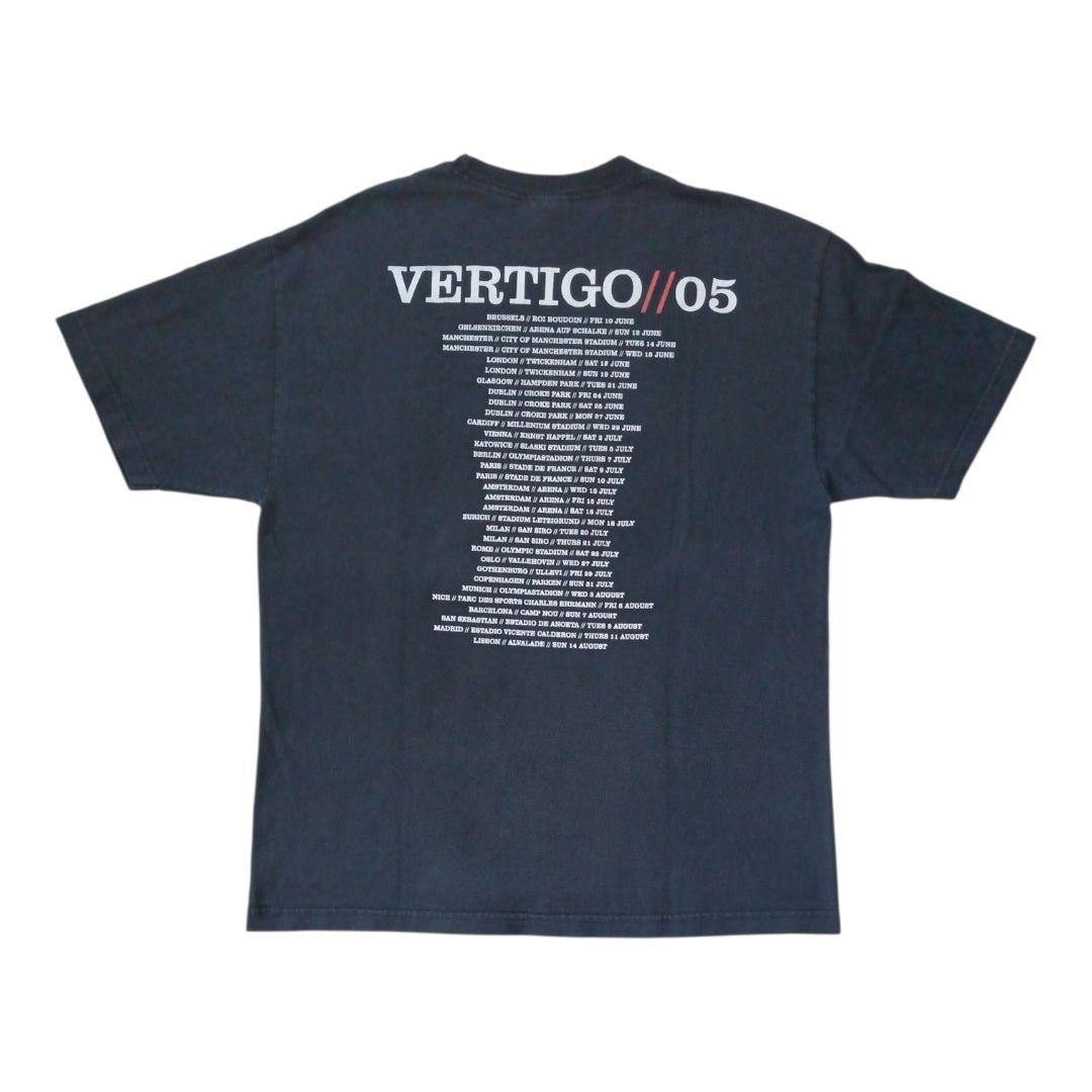 2005年製 U2 ユーツー VERTIGO ツアー Tシャツ XLサイズ