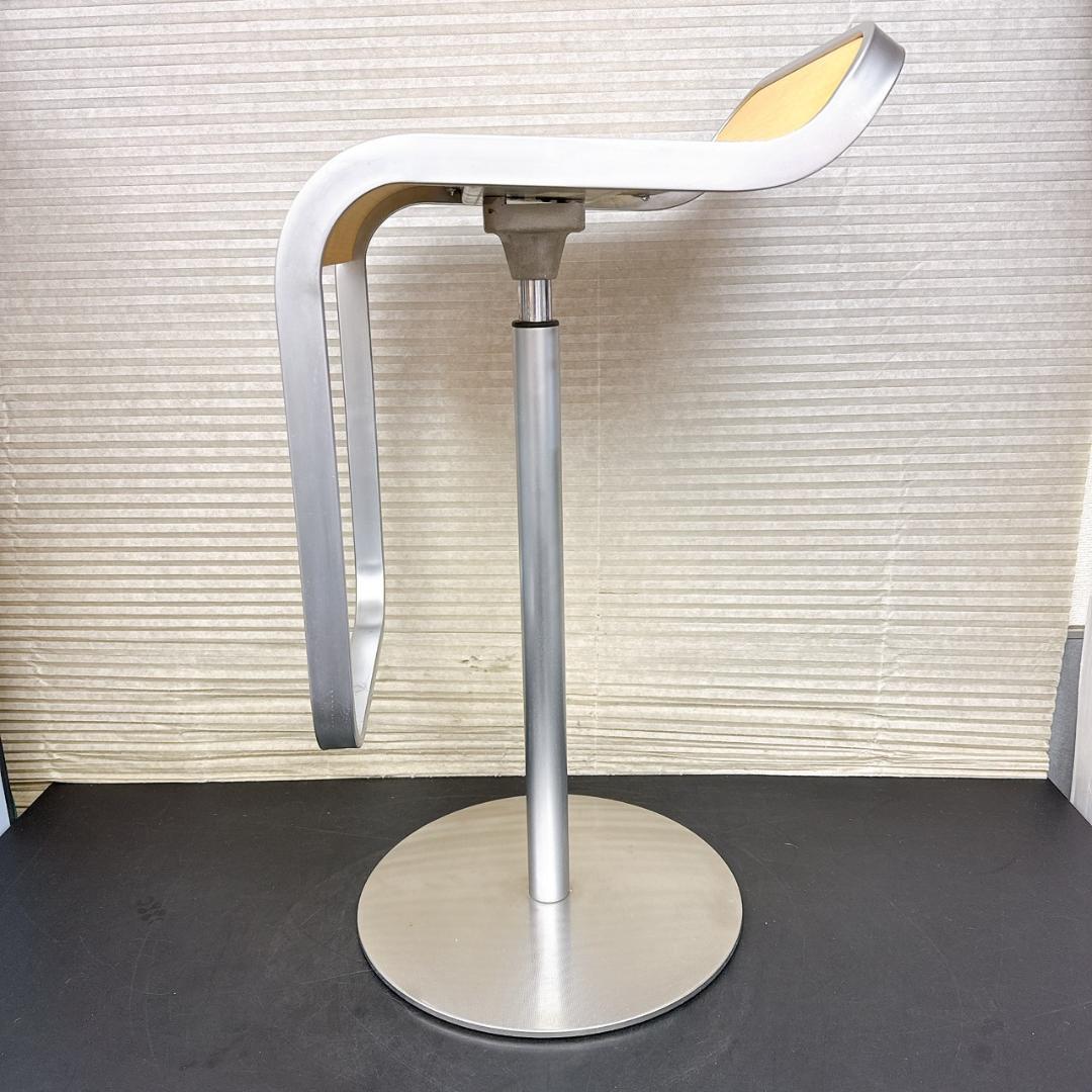 ♪ラパルマ　LEM ハイスツール ウッドシート　カウンターチェア　オカムラ
