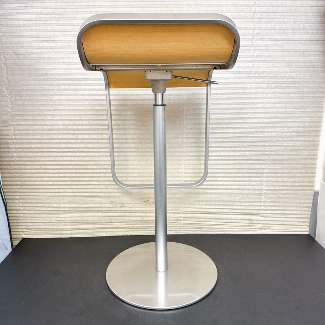 ♪ラパルマ　LEM ハイスツール ウッドシート　カウンターチェア　オカムラ