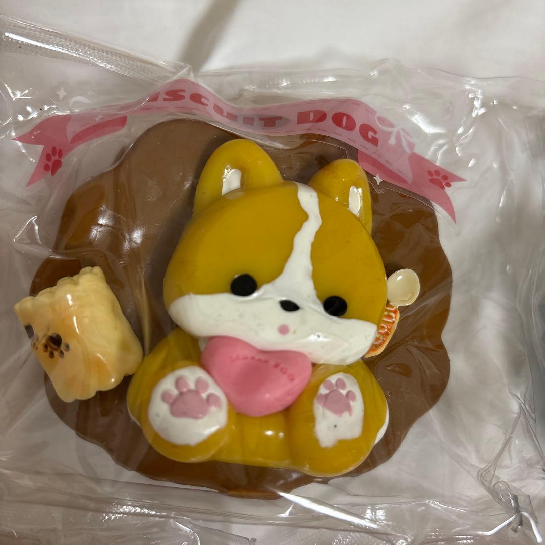 KUNAスクイーズ　ビスケットドッグシリーズ　わんちゃんクッキー