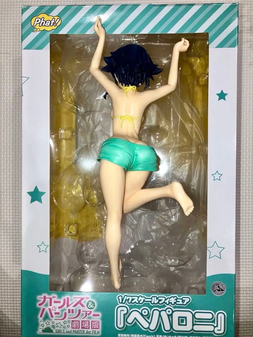 ガールズアンドパンツァー Phat! ペパロニ 1/7スケールフィギュア