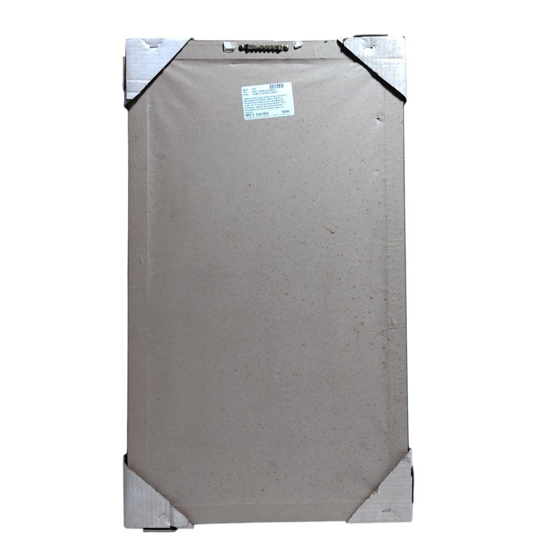 額絵 アンティークの文字と花 米国輸入品