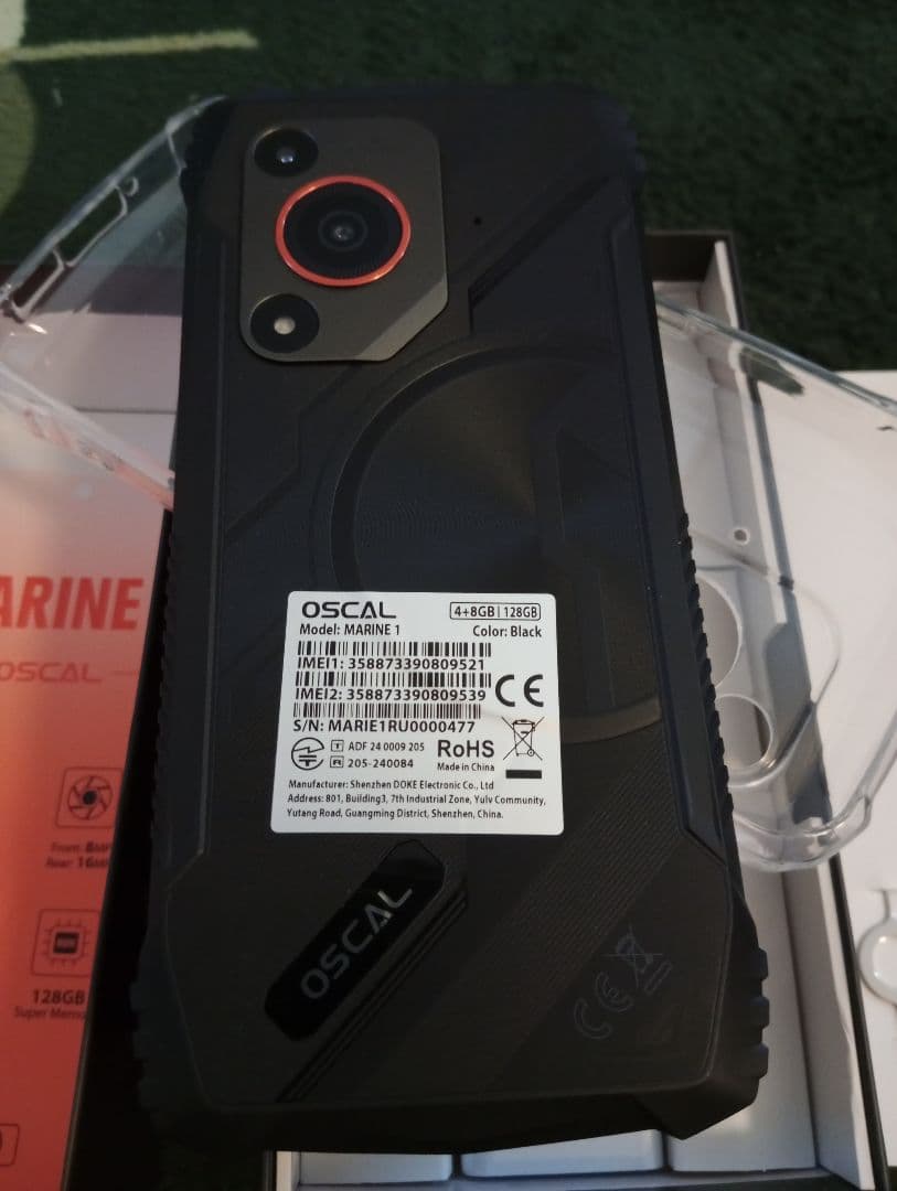 スマートフォン本体 BLACKVIEW OSCAL MARINE 4+8GBRAM128GBROM
