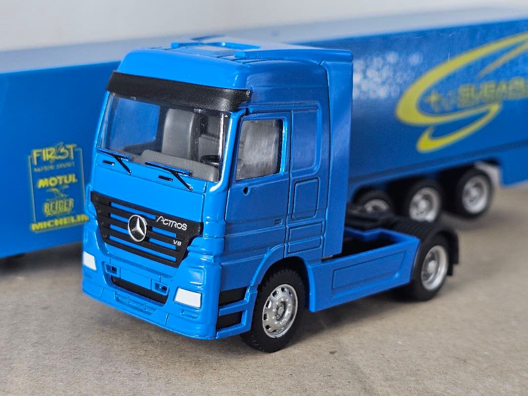 マジョレット、SUBARU トランスポーター、メルセデス　アクトロス、1/64