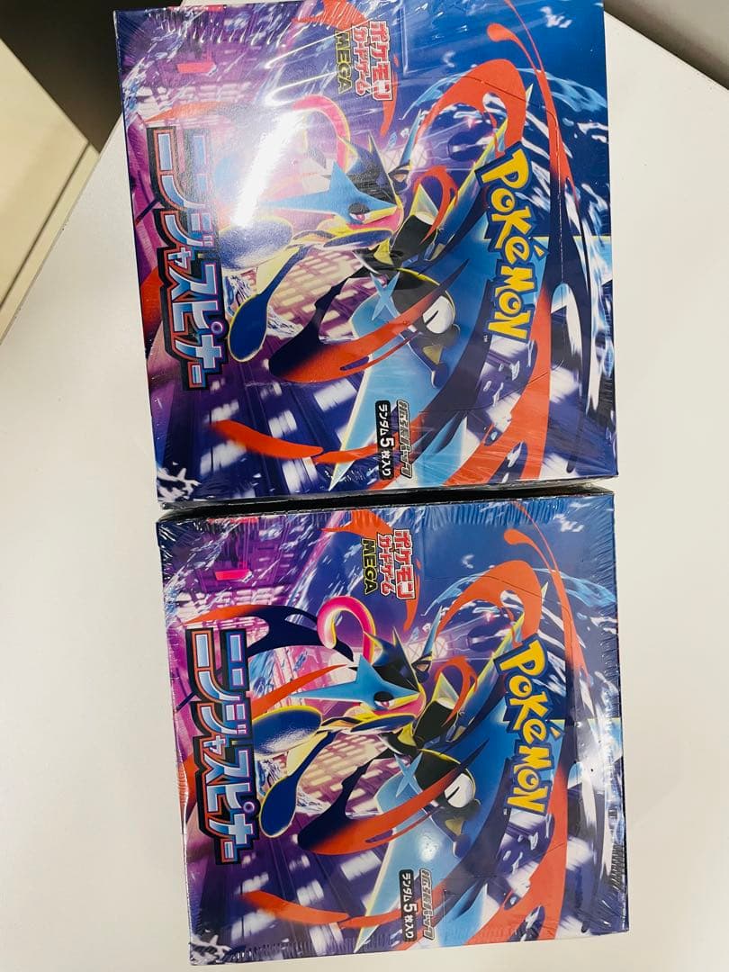 ポケモン ニンジャスピナー 2 BOX シュリンク付き 未開封 2箱