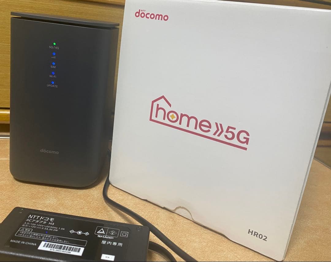 ルーター・ネットワーク機器 docomo  5G HR02
