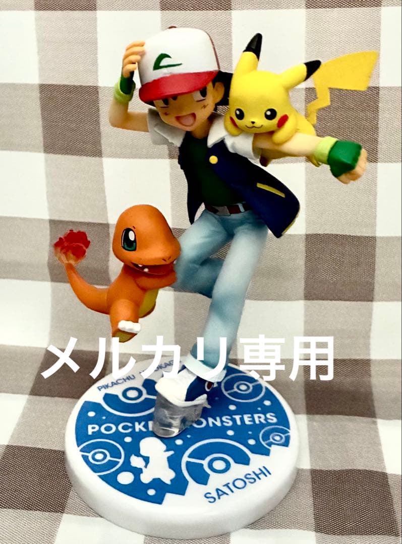 G.E.M. ポケットモンスター フィギュア サトシ ピカチュウ ヒトカゲ