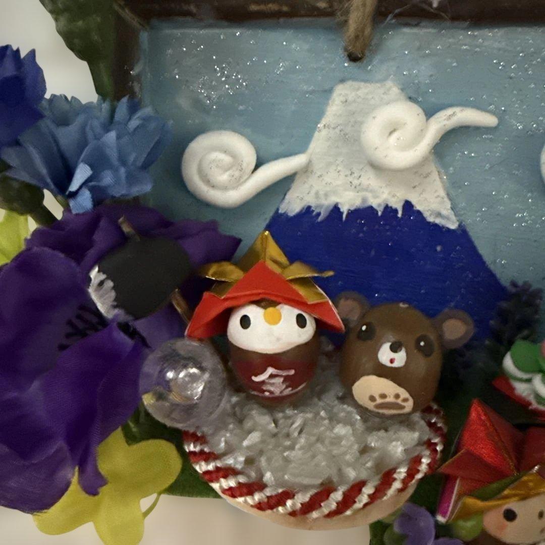 どんぐりアート♡端午の節句ライト付きタペストリー♡