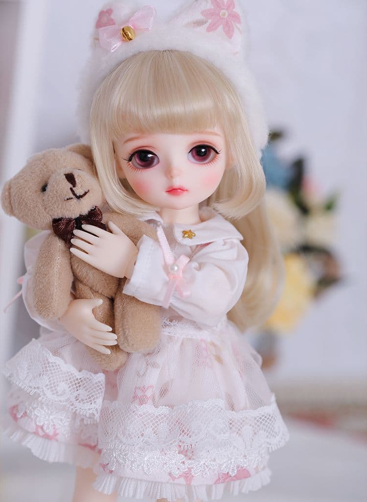 DH76 Miyo bjd 1/6 ドール本体　球体関節人形 ハンドメイド