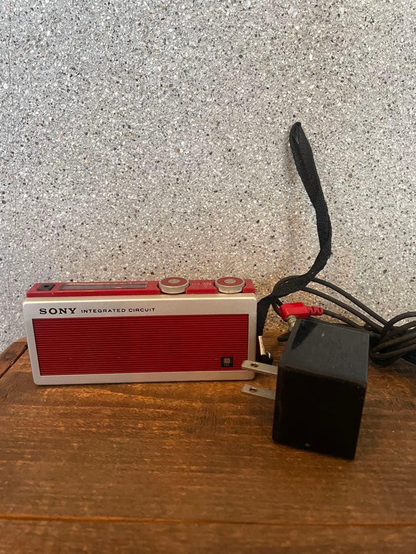 SONY INTEGRATED CIRCUIT 超小型ラジオ　ICR-200