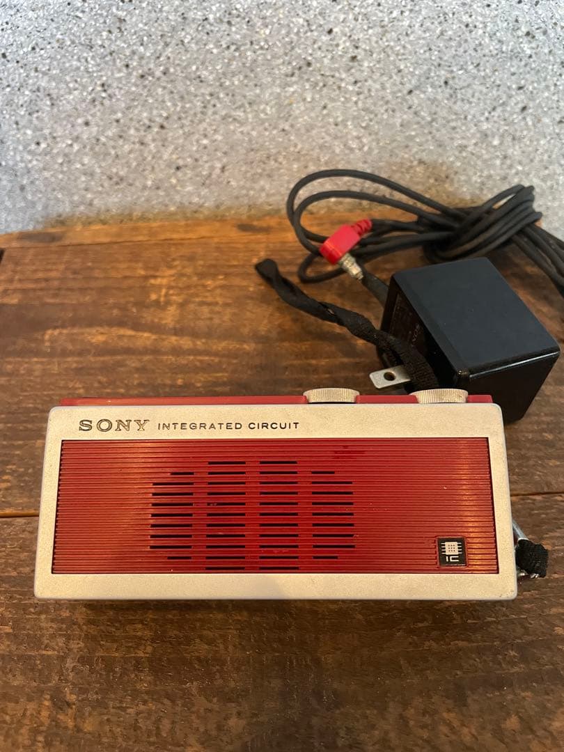 SONY INTEGRATED CIRCUIT 超小型ラジオ　ICR-200