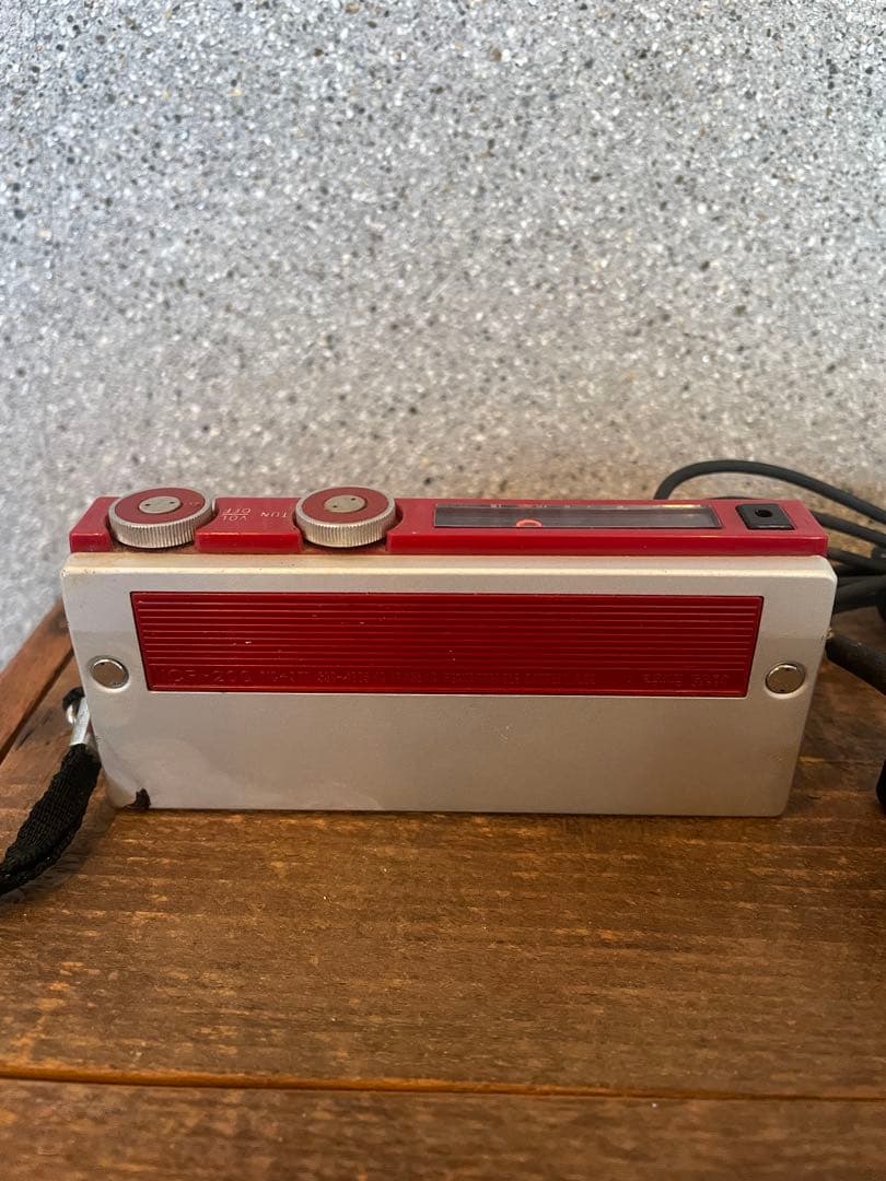 SONY INTEGRATED CIRCUIT 超小型ラジオ　ICR-200