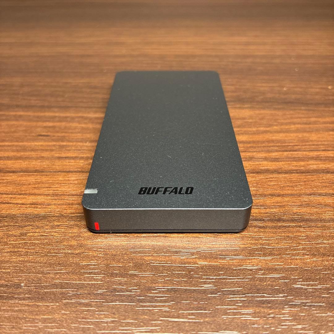 960GB BUFFALO SSD-PGM960U3-B/N ポータブルSSD