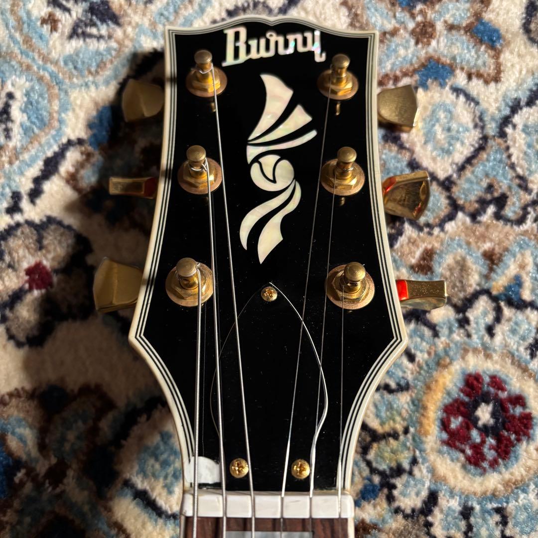 レアカラー　BURNY バーニー　レスポールカスタム　ヴィンテージ　真紅