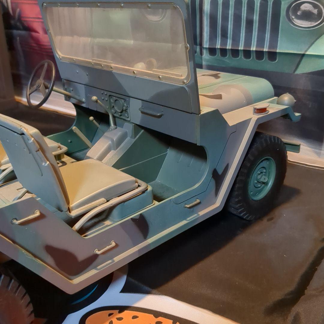 1/6 12インチ 第二次世界大戦 アメリカ軍ジープウィリスMB ウッドランド
