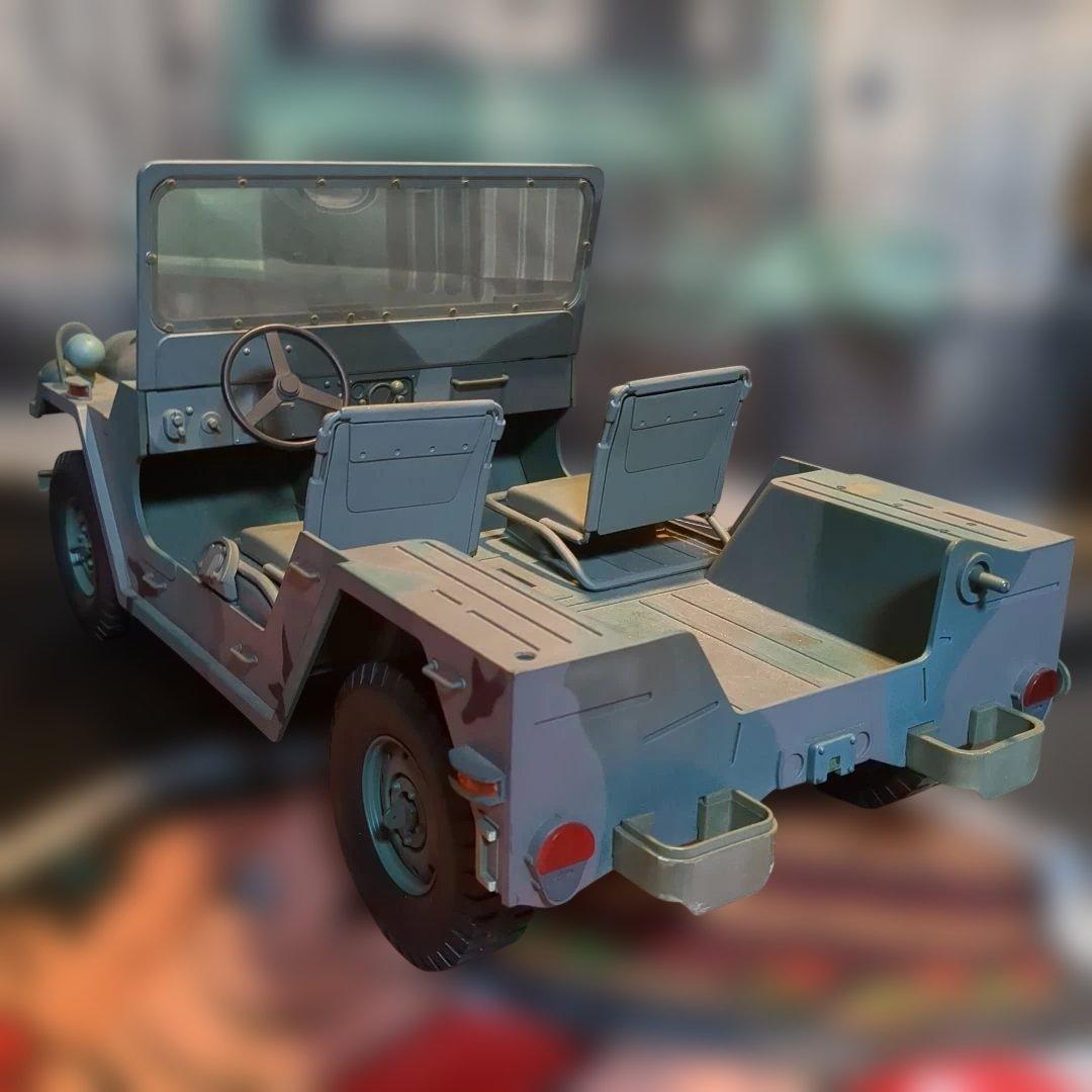 1/6 12インチ 第二次世界大戦 アメリカ軍ジープウィリスMB ウッドランド