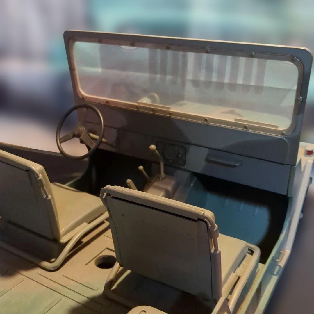 1/6 12インチ 第二次世界大戦 アメリカ軍ジープウィリスMB ウッドランド