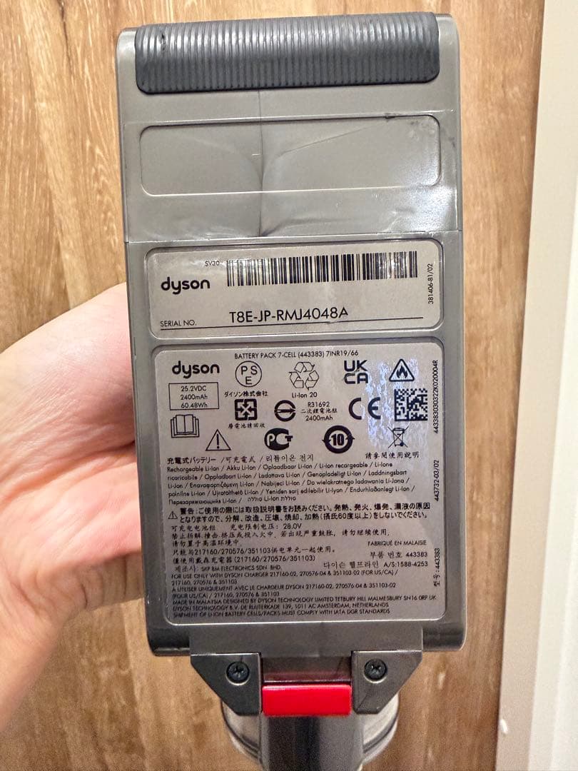 ダイソン　V12 Detect Slim Complete
