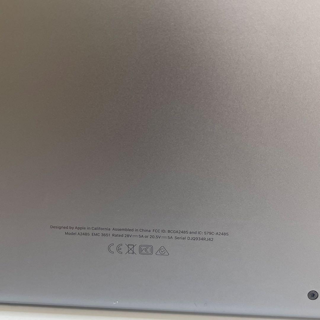 MacBook本体 Macbook Pro 2021 16inch M1 Pro 16GB 1TB