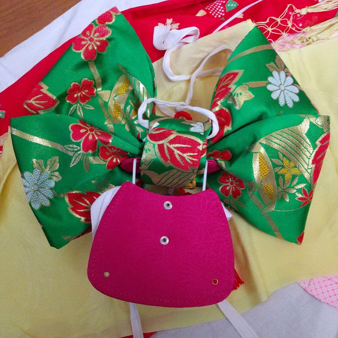 七五三 着物と小物セット 赤