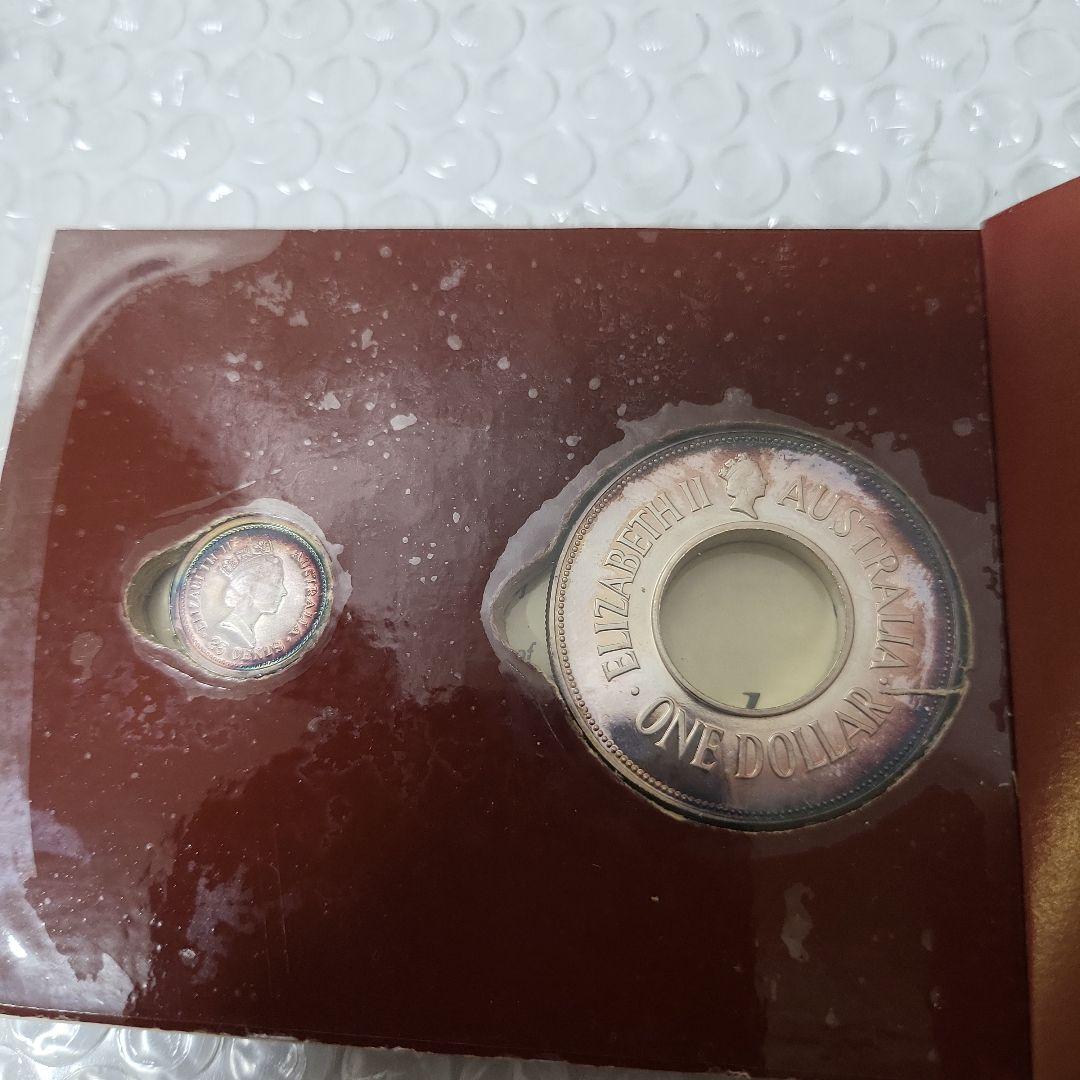 オーストラリア　銀貨　ホーリーダラー＆ダンプ 1988年
