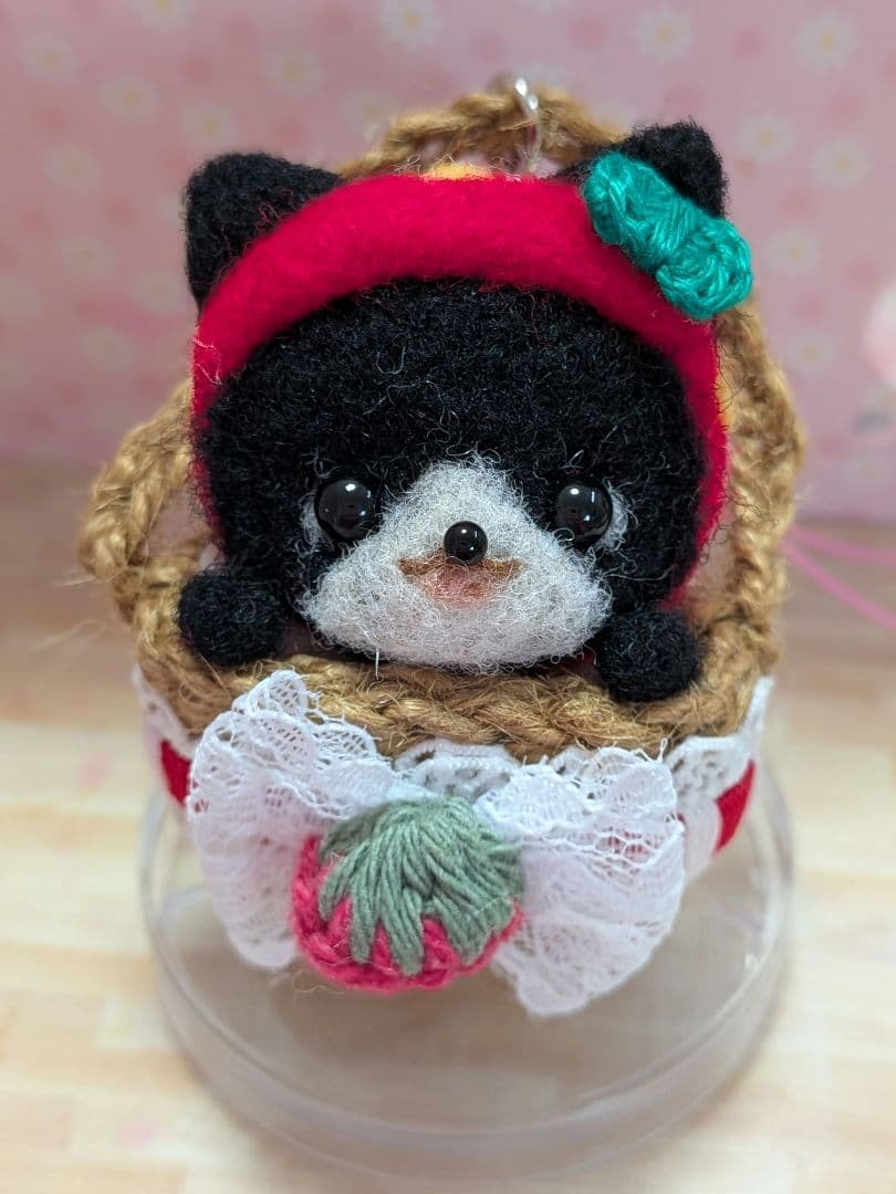 ご確認ページです♡ミニミニ麻カゴのストラップ♡